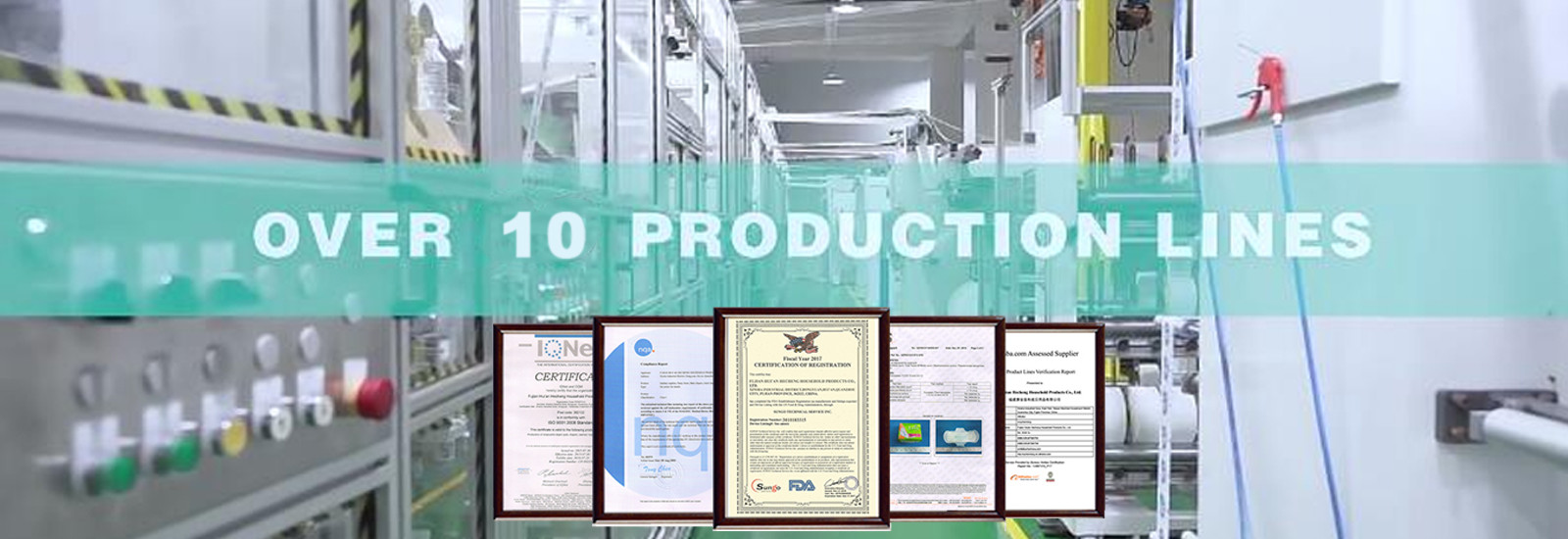 품질 유아 아기 기저귀 공장