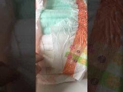 엄청난 흡수력 천연 일회용 기저귀 아기 기저귀 제품 친환경