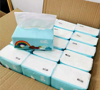 맞춤 로고 종이 2층 3층 얼굴 냅킨 1000 장 티슈 종이 800 장