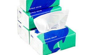 부드러운 얼굴 조직 종이