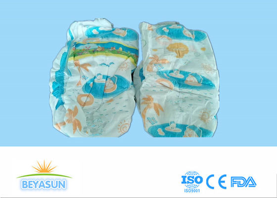 통기성 배면 시이트와 졸리는 좋은 일회용 아기 기저귀 OEM
