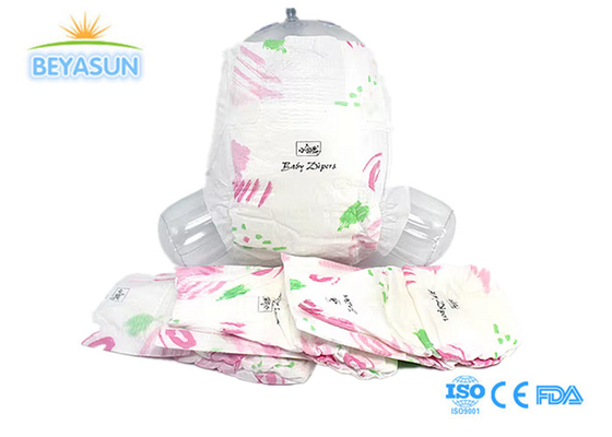 신생 S M L XL XXL Szie 직물 없는 표면 호흡 엽 등급 일회용 Bambu OEM 일회용 기저귀 pampering